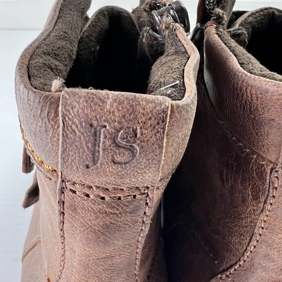 Josef Seibel Sienna 34 Ankle Booties Womens Size 40 Washed Taupe Brown - Picture 12 of 15